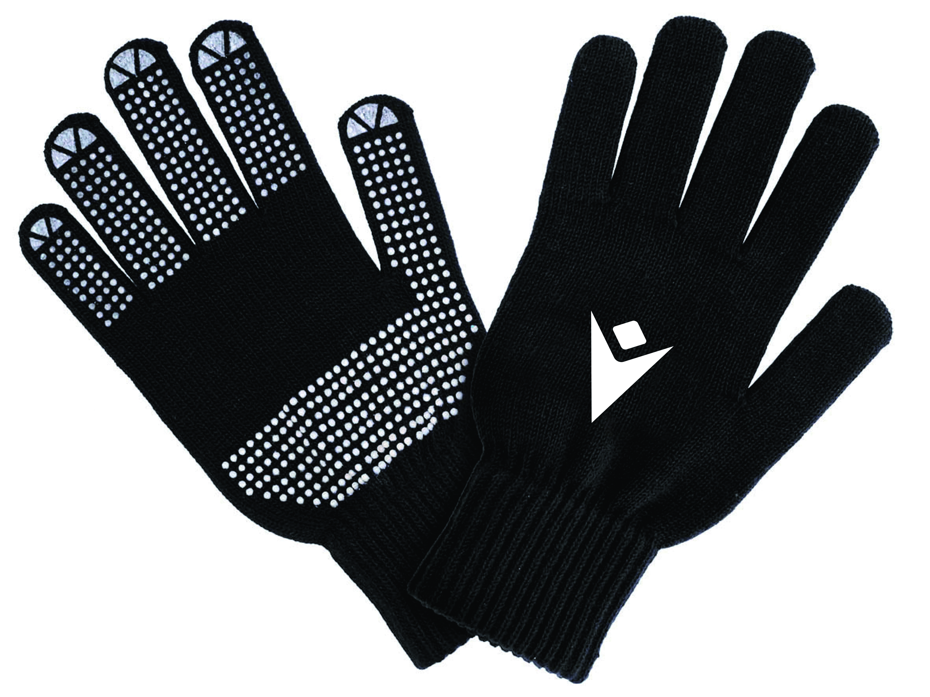 STRIKE SPORTS RIVET TRAINING GLOVES BLACK